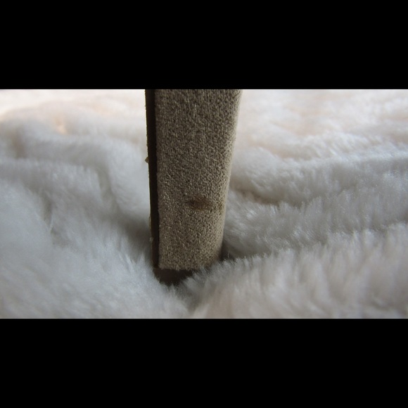 Maurice's Taupe Suede Platform Heels - Picture 6 of 8